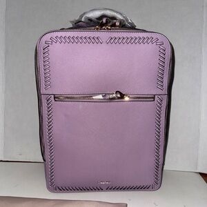 CALPAK Kaya 15-Inch Laptop Backpack Lavender Gold Trim – Stylish NWT